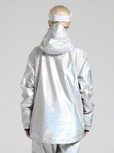 Women's Silver Dazzling Ski Jacket